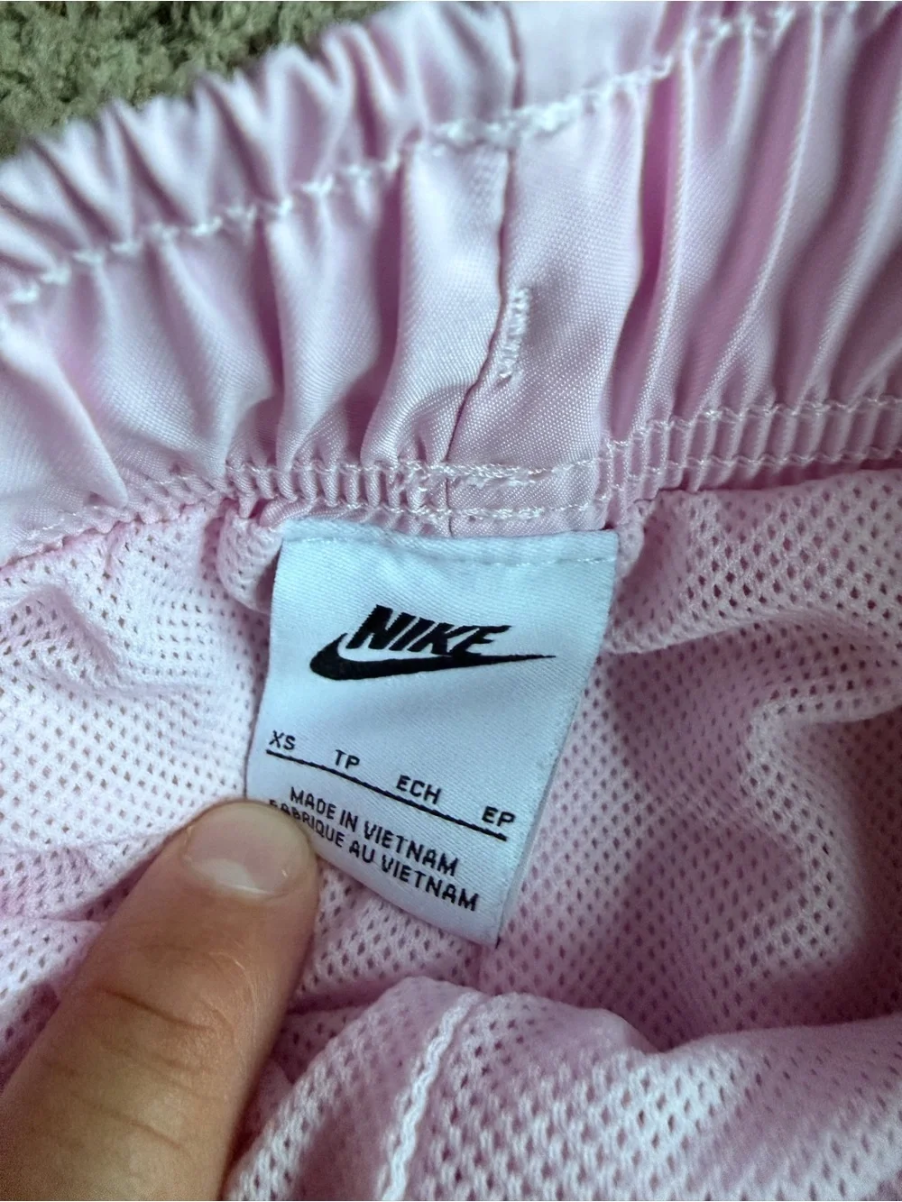 Nike Pink Board Shorts Swim Trunks Bottoms Boys XS No Liner Mesh